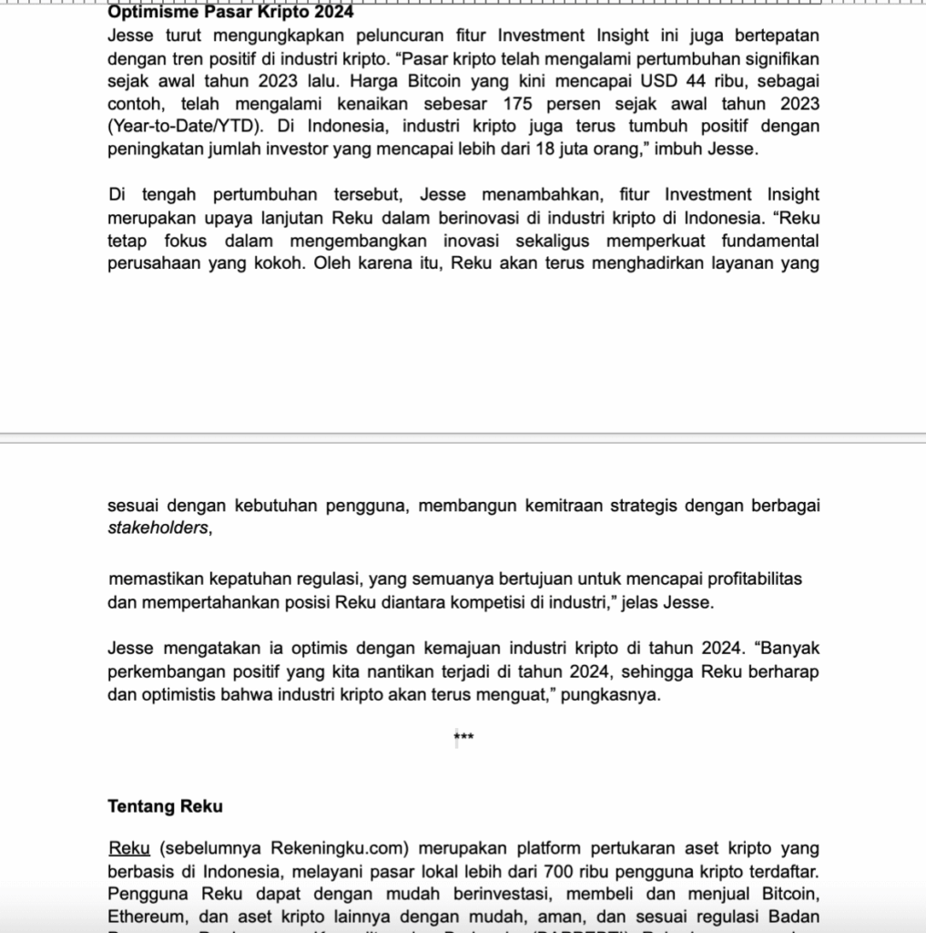 jenis media relations