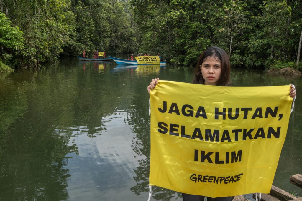 Kampanye lingkungan Putri Utami