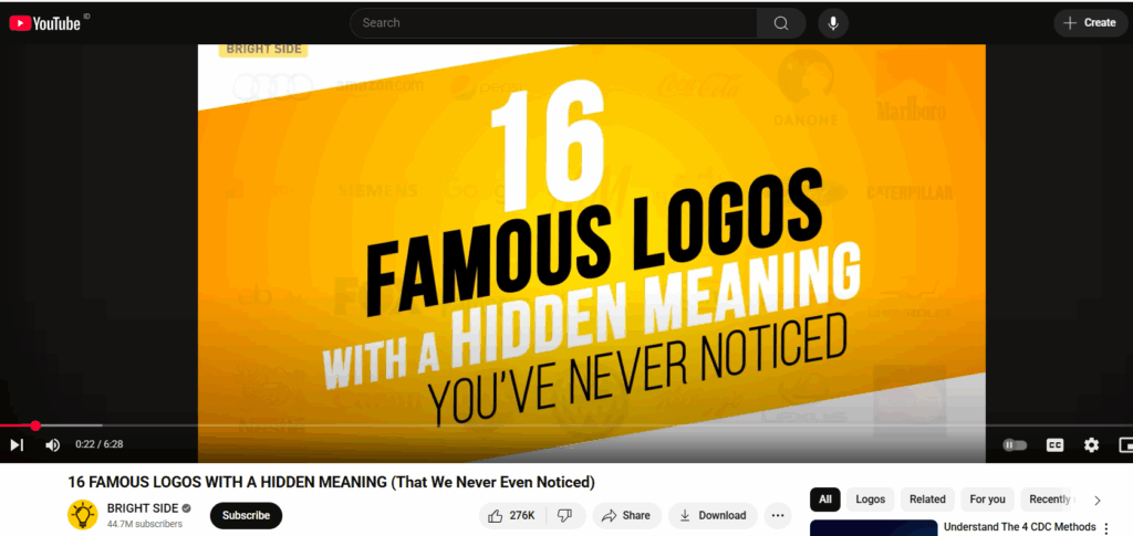 ide konten YouTube