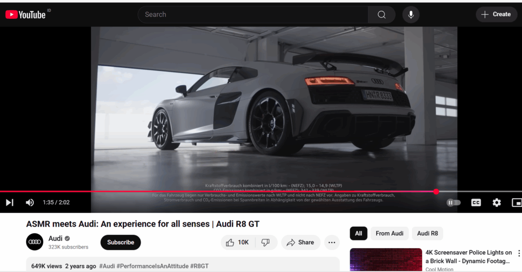ide konten YouTube