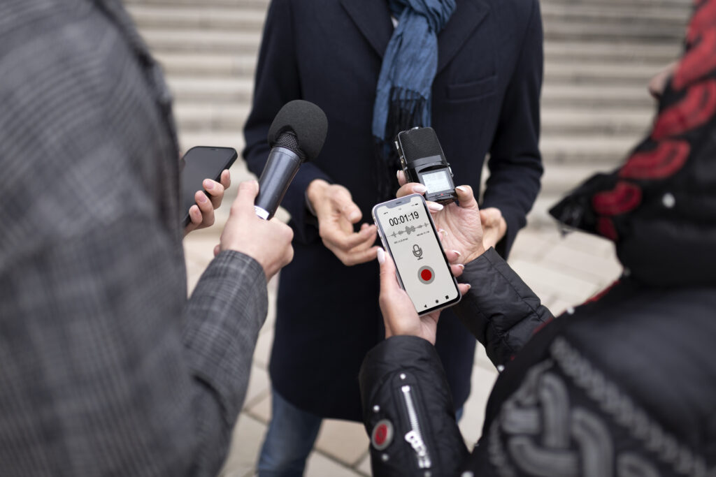 doorstop interview