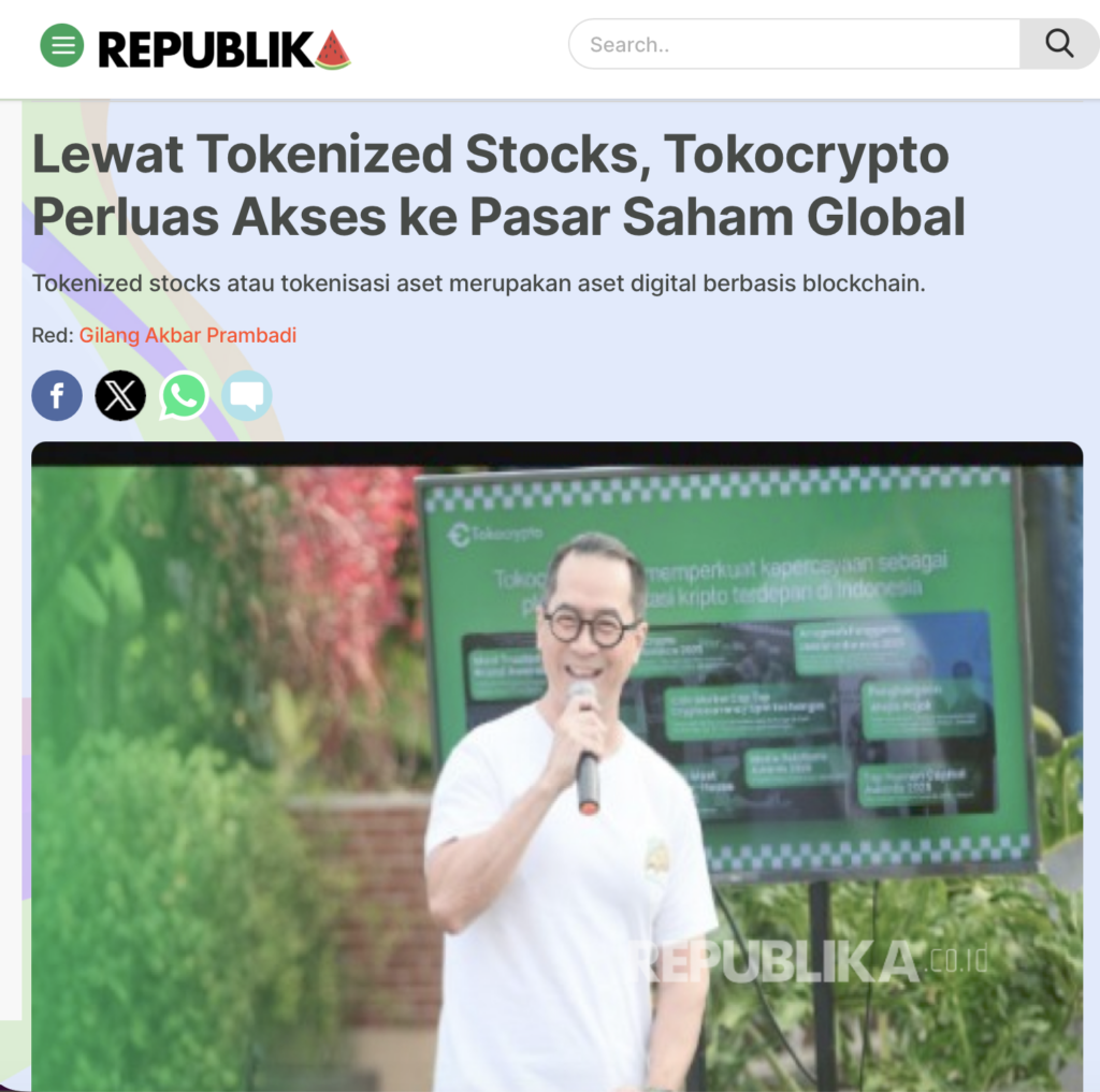 Tangkapan layar Tokocrypto