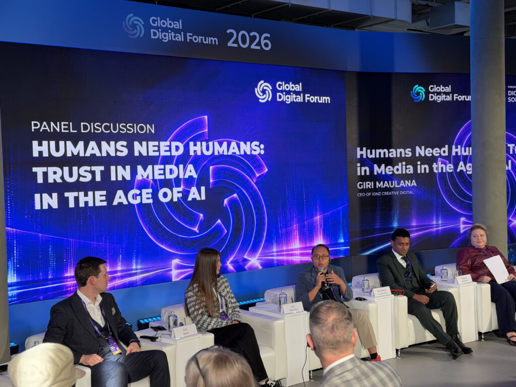 Panel Humans Need Humans: Trust In Media The Age Of AI, II Global Digital Forum Moscow