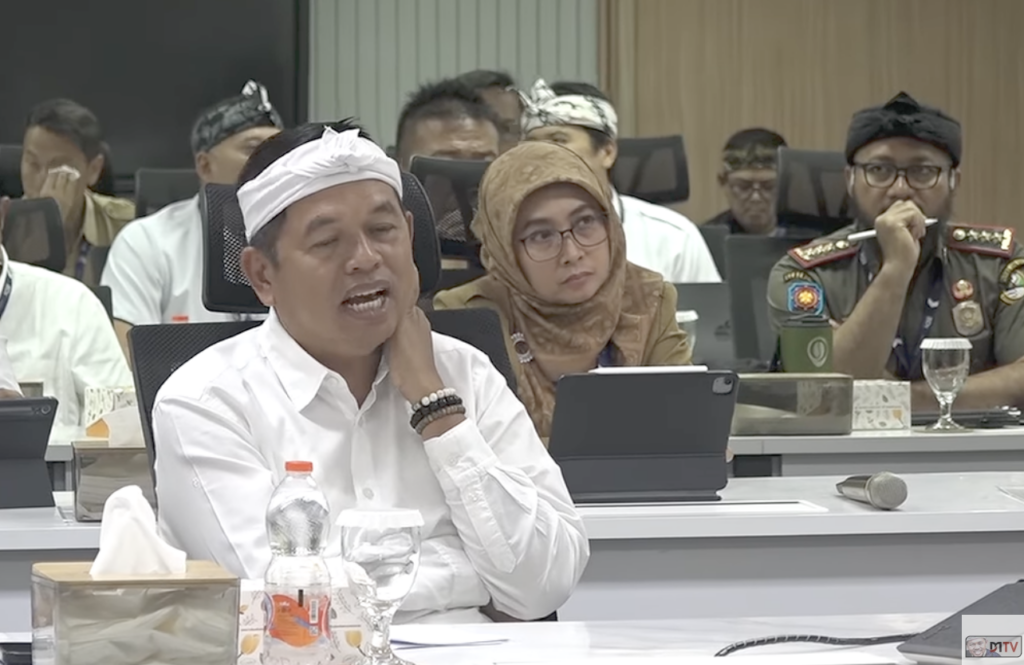 Dedi Mulyadi dalam pertemuan dengan BDx soal data center AI di Jatiluhur