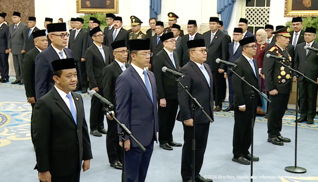 Pelantikan dan Pengucapan Sumpah Pejabat Negara, Istana Negara, 1 Oktober 2026