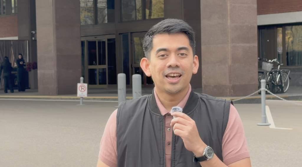 praktisi komunikasi M. Arditama Febrianza di II Global Digital Forum Moscow